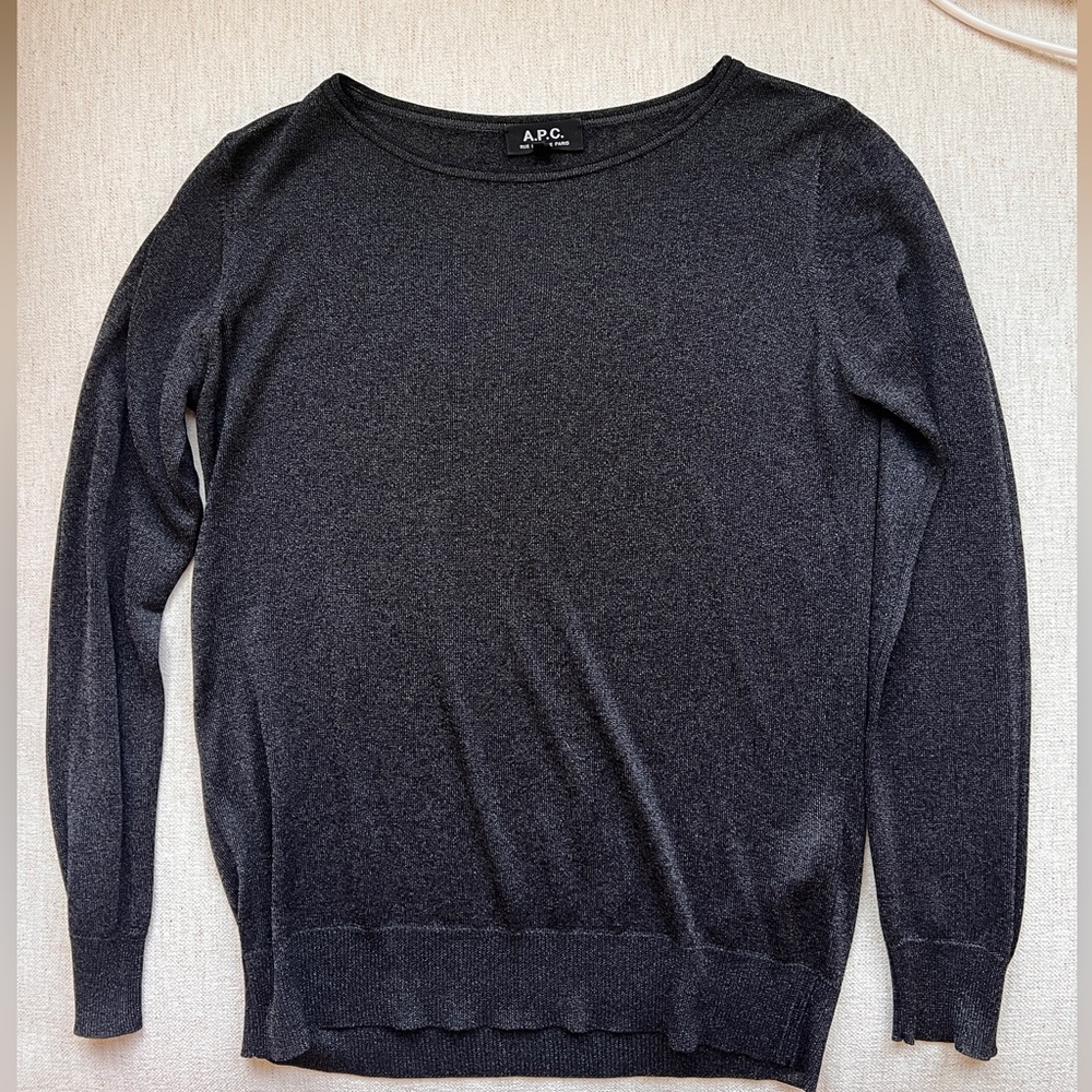 APC knit light weight sweater